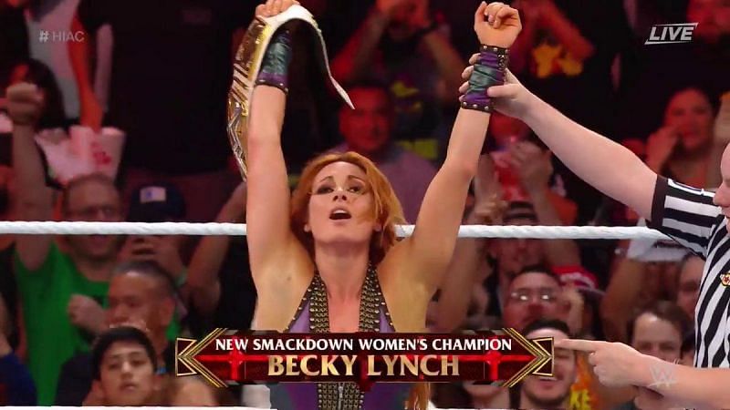I was truly glad to see Becky Lynch defeat Flair for the title