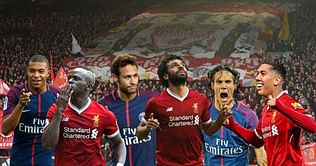 UEFA Champions League: Liverpool vs PSG - Combined XI