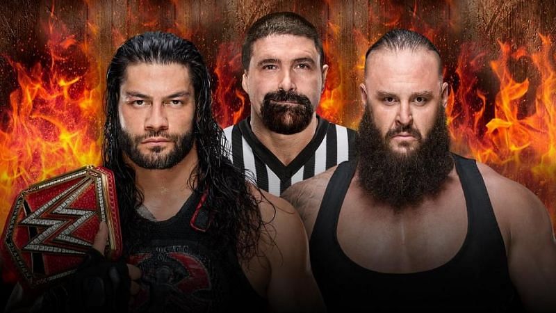 Roman Reigns vs. Braun Strowman Hell in a Cell