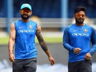 Virat Kohli and Rishabh Pant