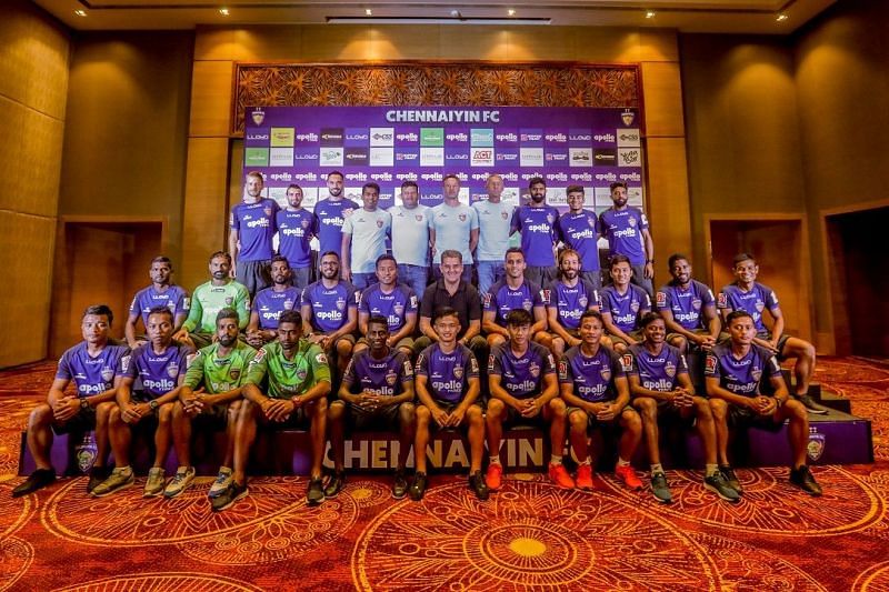 The Chennaiyin FC squad for the upcoming ISL season