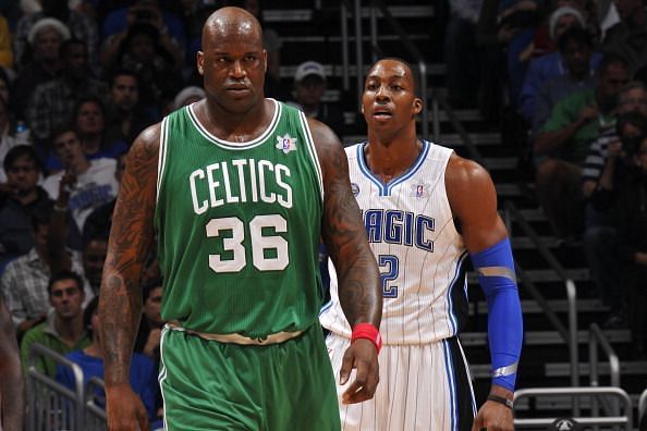 Shaquille O&#039;Neal and Dwight Howard