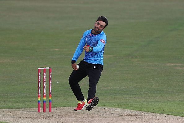 Rashid Khan is one of the most feared spinners going around