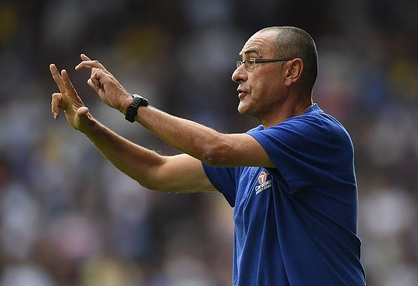 Maurizio Sarri calls himself a 'lucky coach'