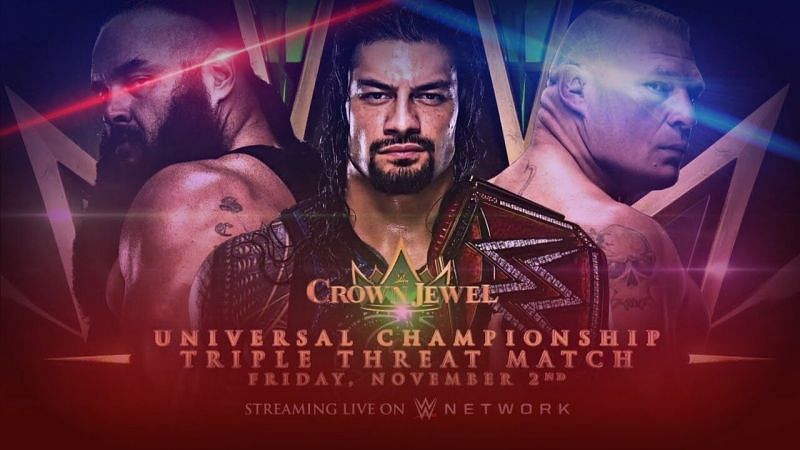 Crown Jewel Triple Threat match