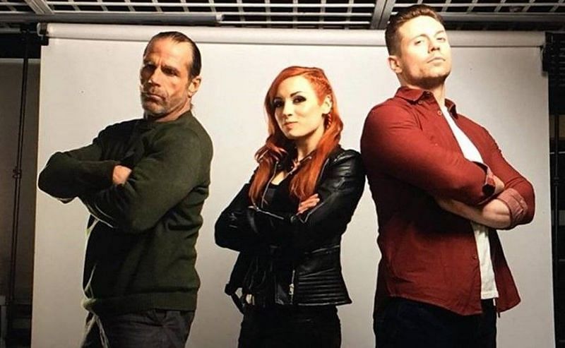 Shawn Michaels, Becky Lynch and The Miz starred in Marine 6--one of several acting projects including theater work for Lynch