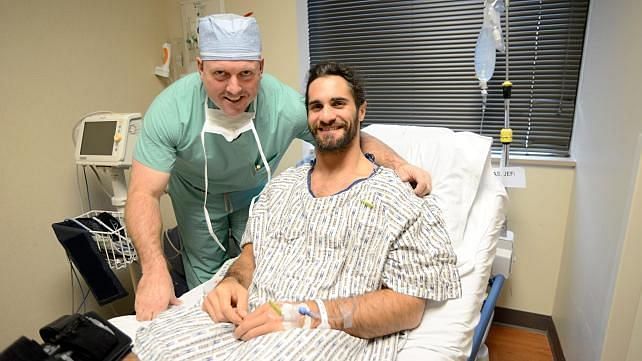 Seth Rollins&#039; suffered an arm injury on Monday Night Raw