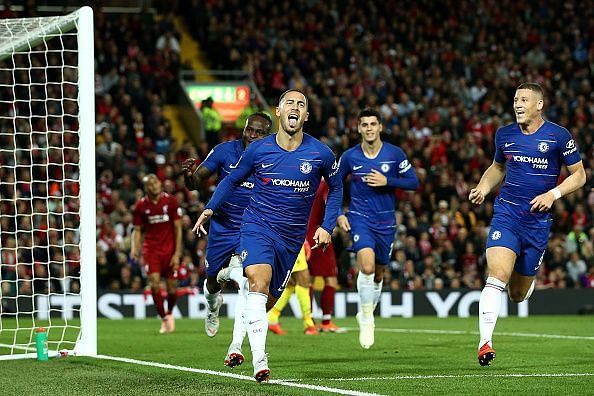 Chelsea fans rejoice as club caps off what they are calling 'a good week' with win against Liverpool