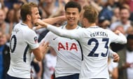 Image result for christian eriksen dele alli harry kane 2018-19