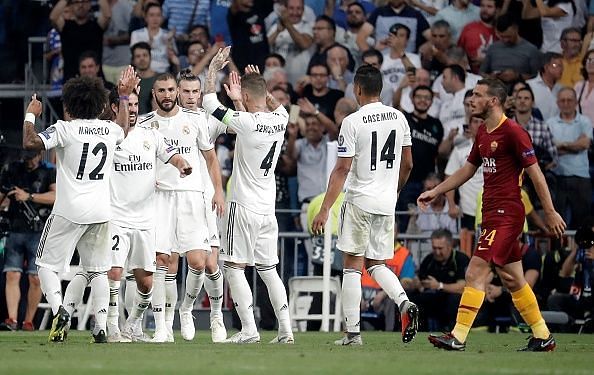 UEFA Champions League: Real Madrid vs Roma