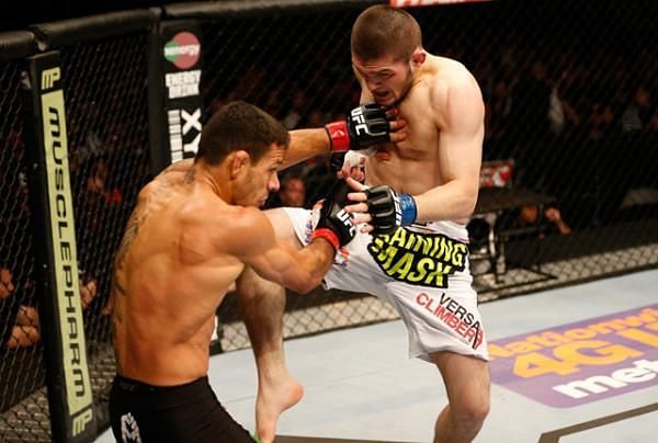 Before he became UFC Lightweight champion, Rafael Dos Anjos was a victim of Khabib