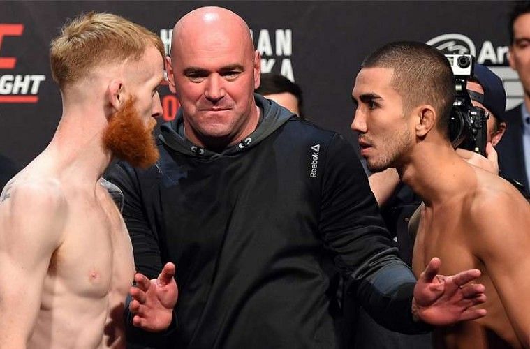 Paddy Holohan vs. Louis Smolka was an unexpected UFC headliner in 2015