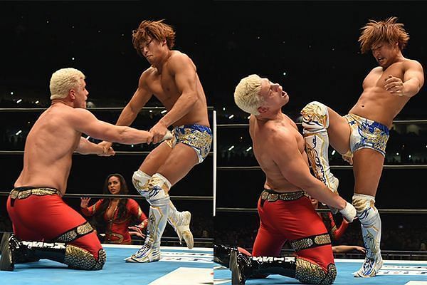 Cody vs Ibushi from Wrestle Kingdom 12 
