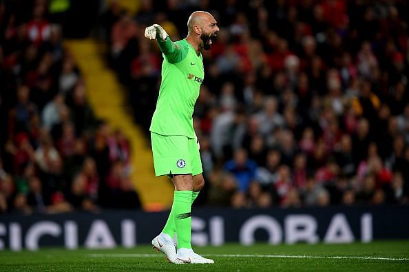 Caballero managed to keep Chelsea in the game until they turned it around