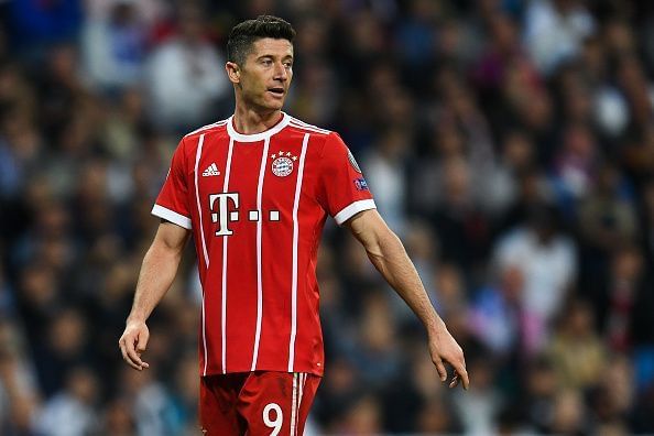 Lewandowski has a habit of scoring in the Champions League