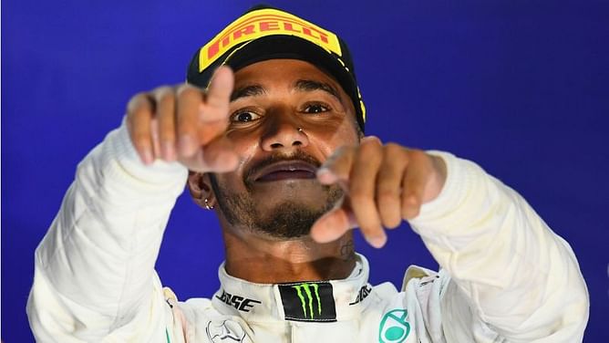 Hamilton hails 'monumental' Mercedes performance