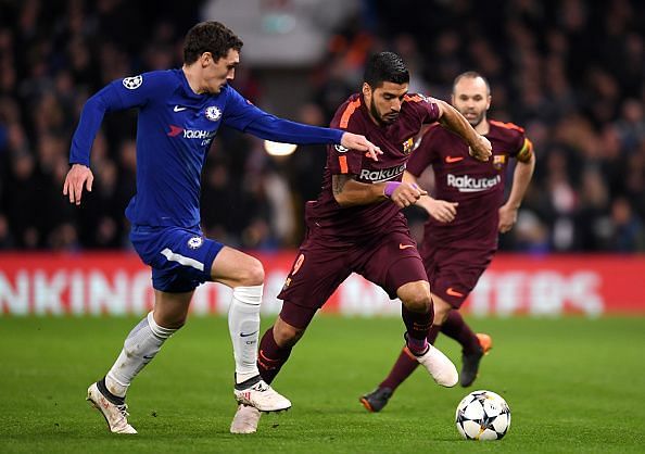 Chelsea FC v FC Barcelona - UEFA Champions League Round of 16: First Leg