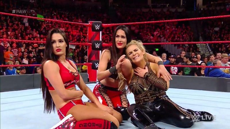 It was another rough night for Brie Bella 