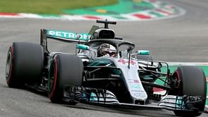 Hamilton claims record-equalling victory as Vettel falters at Monza