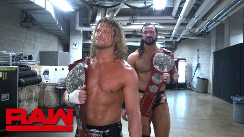Dolph Ziggler and Drew McIntyre Raw Tag Team Champions