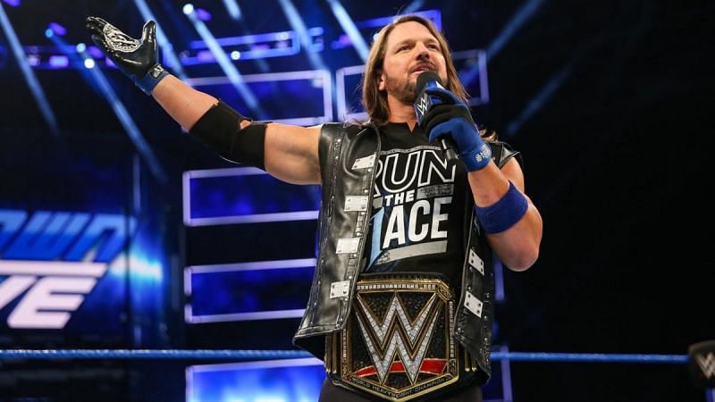 AJ Styles will have been WWE champion for over a year by Survivor Series 