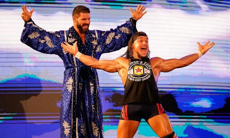 Image result for bobby roode and chad gable