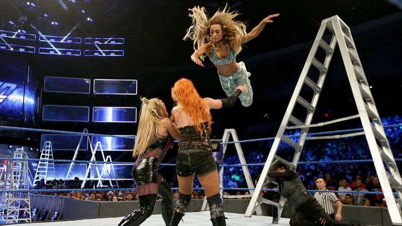 The second ever women&#039;s MITB Ladder Match...