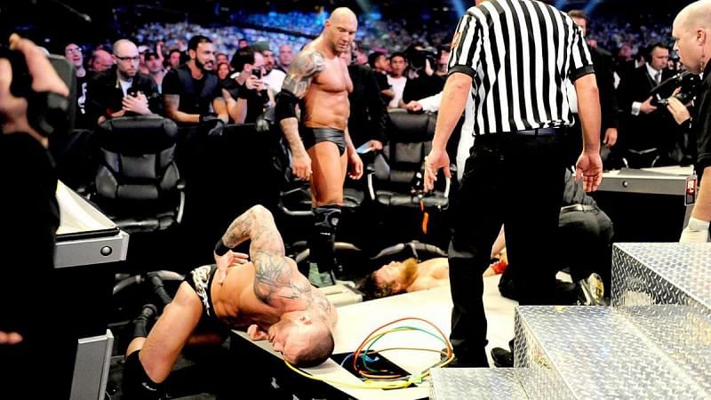 Randy Orton has suffered some weird injuries throughout his career