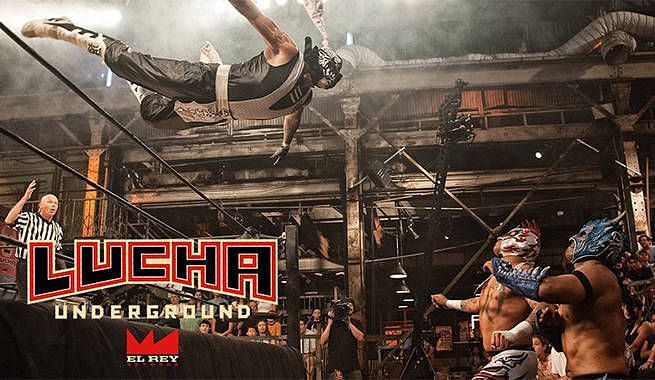 Lucha offers a serialized experience with wrestling