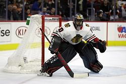 All eyes on goal for the Chicago Blackhawks