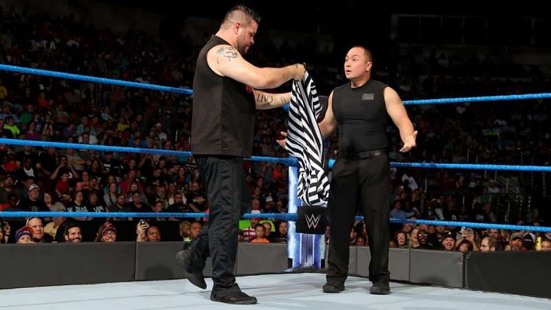 Image result for wwe kevin owens referee