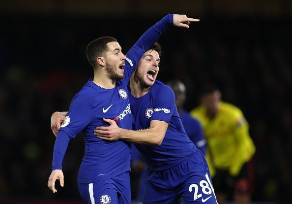 Hazard can match Messi & Ronaldo without scoring 50 goals, says Chelsea teammate