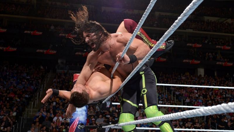 Image result for Seth Rollins vs. The Miz &Atilde;&cent;&Acirc;&Acirc; WWE Backlash 2018 wwe