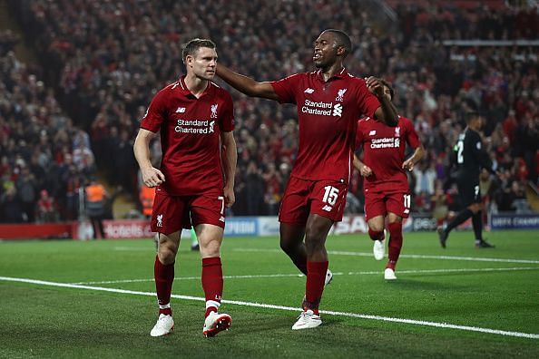 James Milner at 32 is Liverpool's first-choice in midfield and will remain so