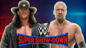 Fantasy Booking: How WWE should book The Undertaker vs Triple H match at WWE Super Show-Down