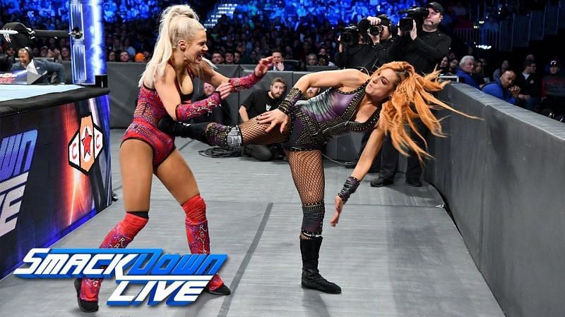 Image result for becky lynch vs lana