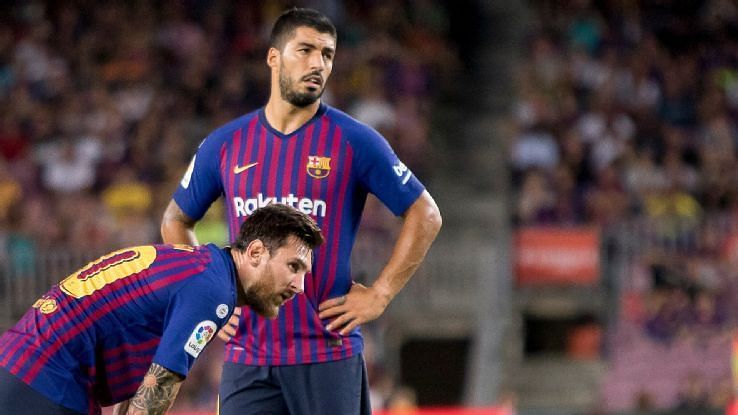Suarez&#039;s struggles only seem to add more pressure on Messi
