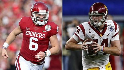 Baker Mayfield and Sam Darnold 