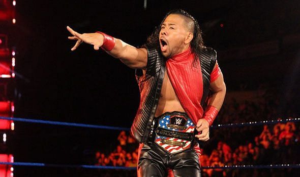Shinsuke Nakamura is the current United States Champion, but isn&#039;t on the card!