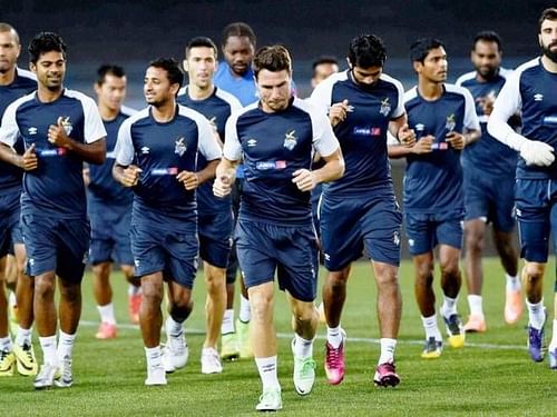 ATK FC during their pre-season in Spain