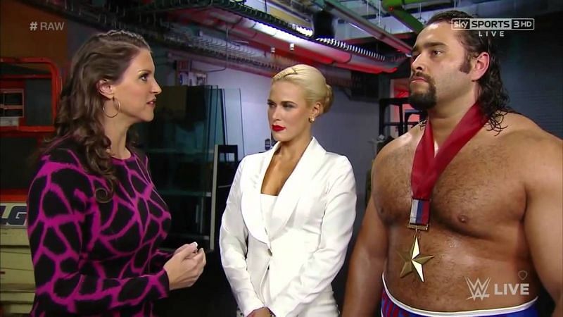 Lana wants to pick a fight with The Boss