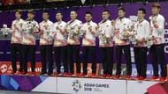 China's Men Badminton Team won Gold (Image Courtesy: China Daily)