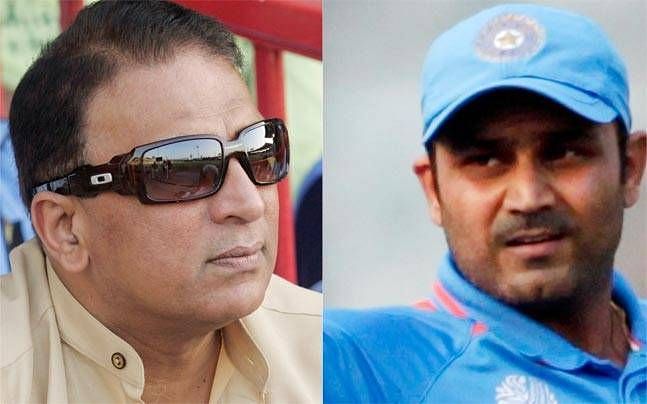 Sunil Gavaskar and Virender Sehwag