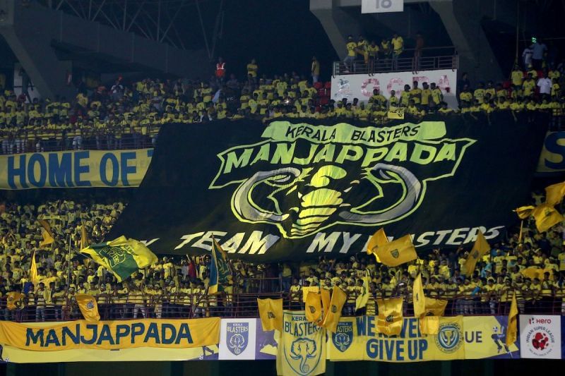 The Manjappada have a glaring reputation as the best fans in the country (Photo: ISL)