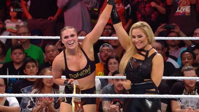 Ronda Rousey defended her Raw Women&#039;s Championship against Alexa Bliss 