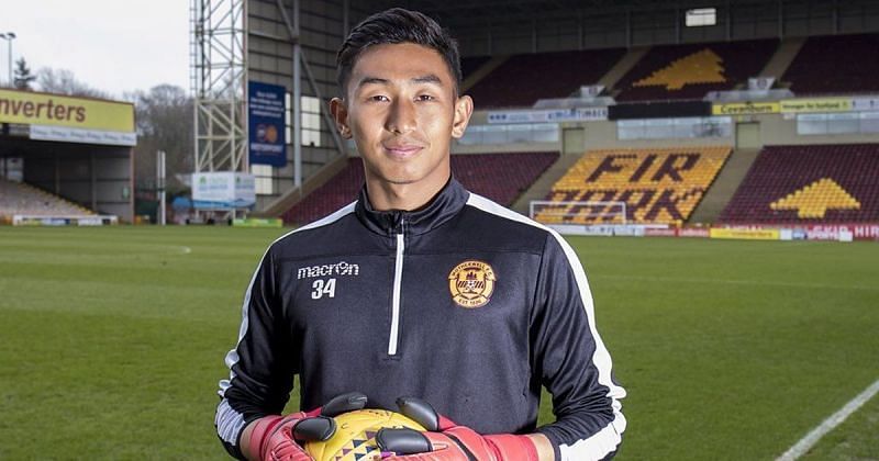 Dheeraj went on a trial in Scotland with Motherwell