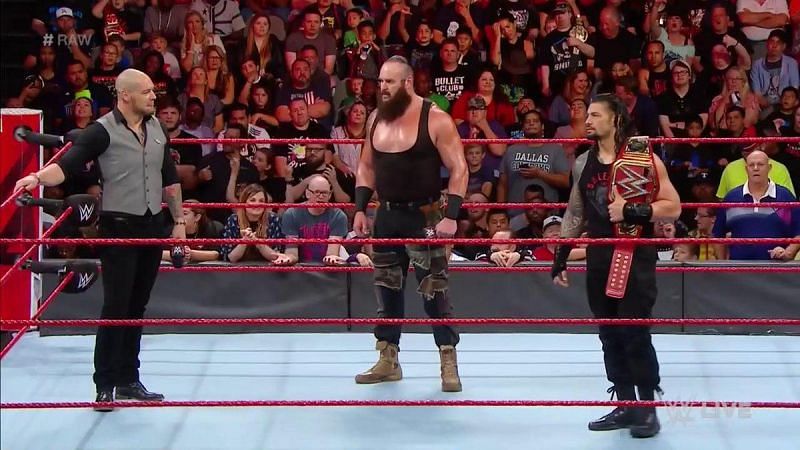 Brock Lesnar vs Braun Strowman vs Roman Reigns in Saudi Arabia 