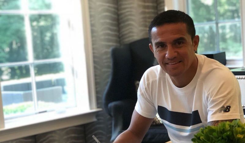 Tim Cahill signed for Jamshedpur FC as their marquee player this season