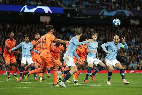 Manchester City v Olympique Lyonnais - UEFA Champions League Group F