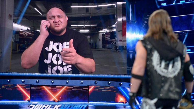 Samoa Joe has been playing sadistic mind-games with the WWE Champion
